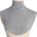 Neck Cover Fake Collar Women Cotton Jersey Hijab Ramadan Muslim Fashion Inner Cap Turban Islam Clothing Modal Turtleneck
