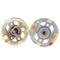 2pcs Rs550 Motor Motor With Copper Brush Charging Drill Electric Screwdriver Brush Holder