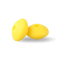 30pcs Silicone Lentil Beads BPA Free Food Grade Rodent DIY Charms Newborn Nursing Accessory Teething Necklace 12mm Abacus Bead