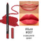 1PC Matte Lipsticks Pen Natural Waterproof Lip Liner Pencil Contour Makeup Sexy Brown Lip Stick Long Lasting Cosmetic Tools
