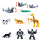 Compatible Mini Animals Building Blocks for Children MOC Turtles Bird Dolphin Fish Model Building Blocks Bricks Kids DIY Toys