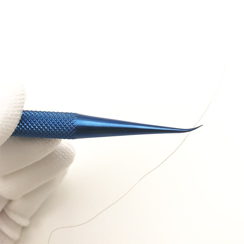 Tweezers Professional Maintenance Tool 0.15mm Edge Precision Fingerprint Tweezers Titanium Alloy Board Flying line FDDSYB
