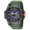 2022 New SMAEL Dual Time Men Watches 50m Waterproof Military Watches for Male 8007 Shock Resisitant Sport Watches Gifts Wtach