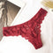 Women Sexy Lace Panties G String Transparent Underwear Hollow Out Panties Mesh Thongs Sex Low Waist Seamless Briefs Lingerie