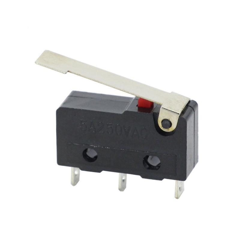 10 PCS Micro Switch 2/3Pin NO/NC Mini Limit Switch 5A 250VAC KW11-3Z Roller Arc lever Snap Action Push Micro switches