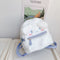 New Kawaii Sanrioed My Melody Cinnamoroll Cartoon Plush Bag Anime Soft Stuffed Animals Plushie Backpack Girls Doll Toys Gifts
