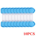 10pcs Child Safety Cabinet Lock Baby Proof Security Protector Drawer Door Cabinet Lock Plastic Protection Kids Safety Door Lock