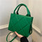 2022 New Spring Women Shoulder Bag Trendy Plaid Pu Leather Crossbody Bags Fashion Ladies Handbags Brand Designer Top Handle Bag