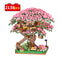 Mini Sakura Tree House Build Block City Street View Cherry Blossom Model Building Blocks DIY Toys for Children toy toy FOR GIFT