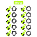 10pcs/lot Fishing Rod Pole Hook Keeper for Lockt Bait Lure Accessories Jig Hooks Safety Keeping Holder Fishing Tool