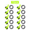 10pcs/lot Fishing Rod Pole Hook Keeper for Lockt Bait Lure Accessories Jig Hooks Safety Keeping Holder Fishing Tool