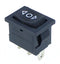 1PCS KCD1 Mini Black 3 Pin / 6 pin On/Off/On Rocker Switch AC 6A/250V10A/125V