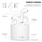 i7s tws Earphone bluetooth 5.0 Headphones Wireless Headsets Stereo Earbuds In-ear Sport Waterproof Headphones For Xiaomi Huawei