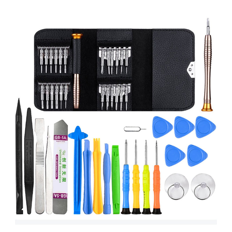 22 in 1 Mobile Phone Repair Tools Opening Screwdriver Set for iPhone iPad Laptop Computer Disassemble Hand Tool Set Opening Tool