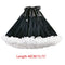 Women Lolita Cosplay Petticoat A-Line Puffy Tutu Skirt Layered Tulle Ballet Dance Pettiskirts Big Bowknot Underskirt