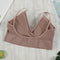 CHRLEISURE 2Pcs Bra Set Underwear Set Women Panties Sexy G-String Seamless Bralette Female Lingerie Soft Tank Crop Top 2022 New