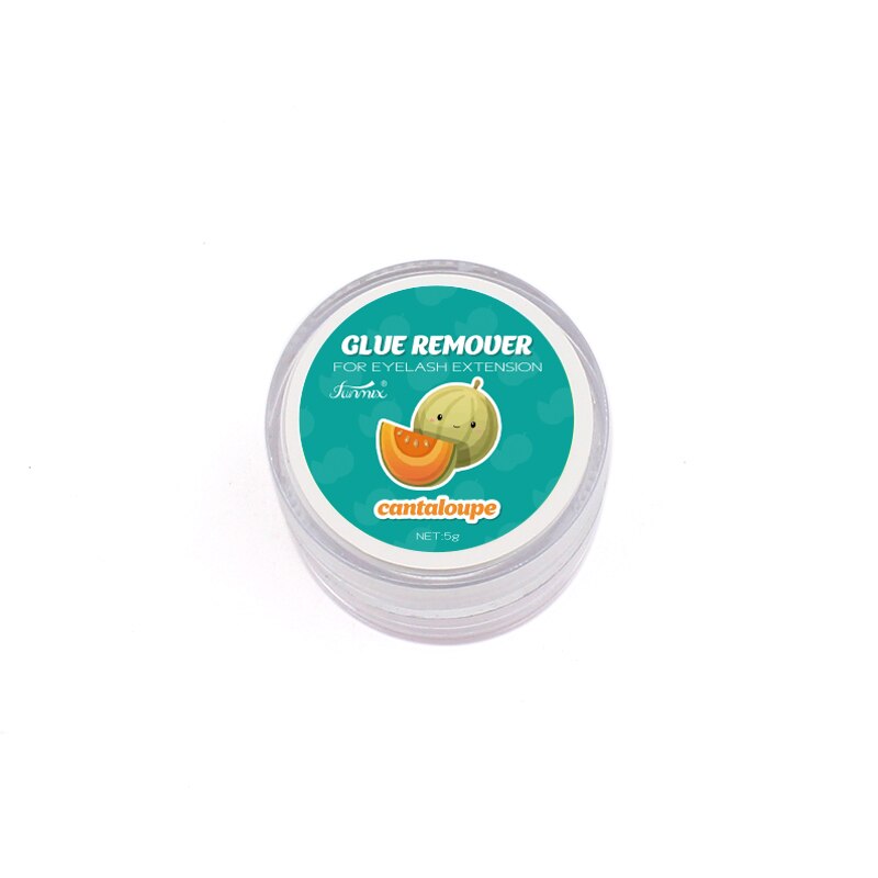 New 5g Fruit Flavour Eyelash Glue Remover Zero Stimulation Eyelashes Extension Glue Remover Fragrancy Smell Cream Makeup Tools