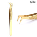 1 Pcs Eyelashes Tweezers Stainless Steel superhard Tweezers High Precision Anti-static tweezers for Eyelash Extensions
