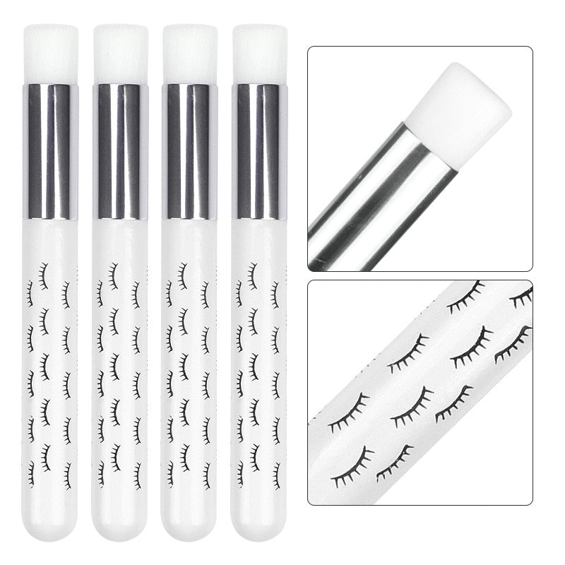10pcs Eyelash Cleaning Brush lash Extension Applicator Eyebrow Nose Brushes Washing Bottle Skin Care Makeup Tool clean Supplies