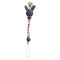 1pc Crochet Bunny Baby Pacifier Clip Chain BPA Free Wooden Beads Appease Soother Chain Clips Newborn Dummy Holder Nipple Clip