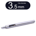 Round Punch Hollow Punch Steel Chisel Leather Puncher Cutting Tool for Belts, Metal Gaskets, Leather, Canvas (0.5mm To 60mm)