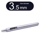 Round Punch Hollow Punch Steel Chisel Leather Puncher Cutting Tool for Belts, Metal Gaskets, Leather, Canvas (0.5mm To 60mm)