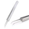 1 Pcs Eyelashes Tweezers Stainless Steel superhard Tweezers High Precision Anti-static tweezers for Eyelash Extensions