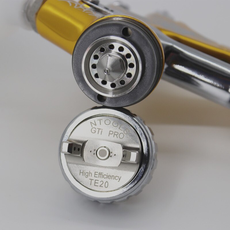 High Quality Spray Gun Ntools GTI Pro Painting Gun TE20/T110 1.3/1.8mm Nozzle Paint Gun Water Based Air Spray Gun Airbrush
