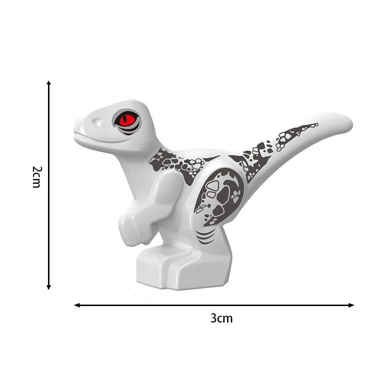 Jurassic Dinosaur Park Indominus Rex DIY Blocks Dinosaurs Tyrannosaurus Rex Tiny Models Building Block Kid Toys Animals Set Gift