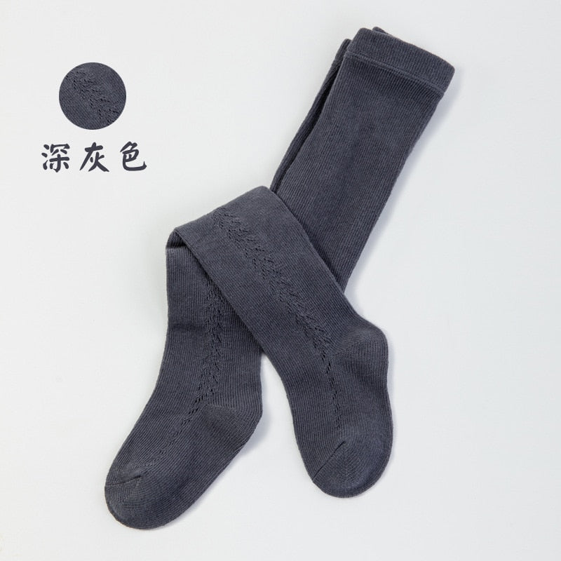 0 to 5 Years Baby Tights Autumn Winter Solid Color Soft Knitted Warm Newborn Toddler Tight Boy Girl Pantyhose Kids Girls Clothes
