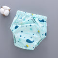 Hot 6 Layer Waterproof Reusable Cotton Baby Training Pants Infant Short Underwear Cloth Baby Diaper Nappies Panties for Children