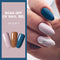 LILYCUTE 3 PCS Gel Nail Polish Set Nude Pink Glitter Sequins Matte Effect Gel Long Lasting Base Top Coat Nail Art Design Hybrid