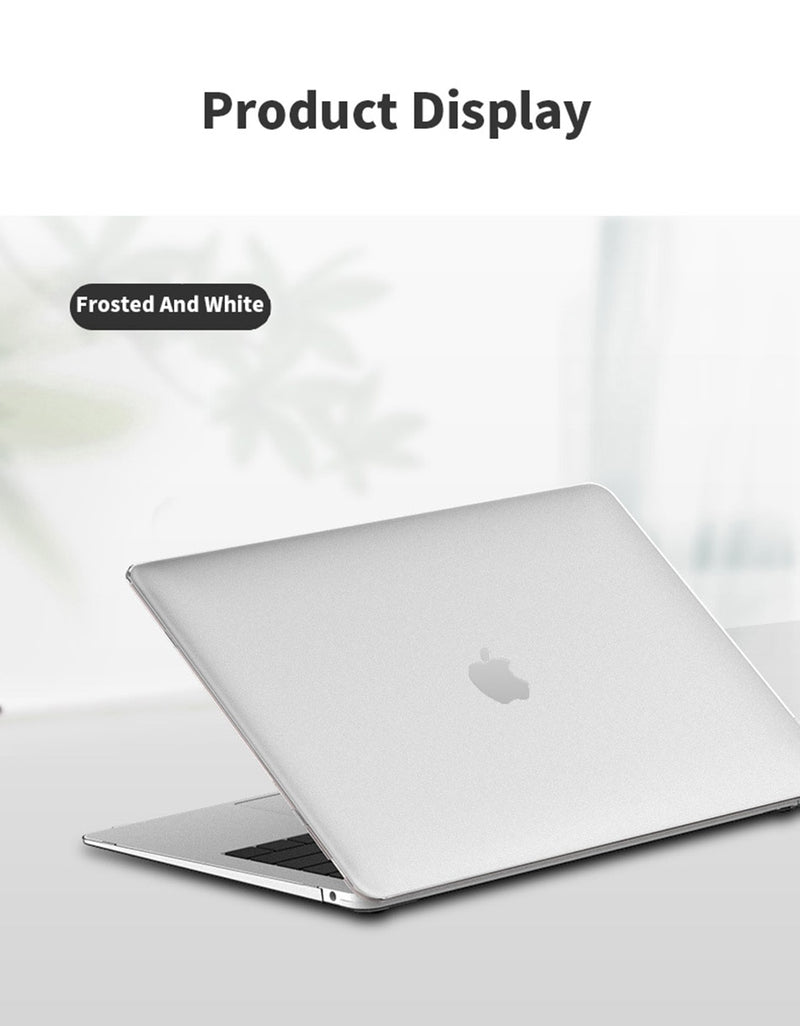 Matte Frosted Case Laptop Case for Apple MacBook 2021 Pro14 A2442 Pro16 A2485 Case For New Air 13 A2337 Pro 13 A2338 Cover Case