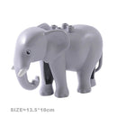 Multiple Styles Big Size Building Blocks Animals Accessories Figures Farm Zoo DIY Bricks Education Assemble Toys For Children