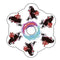 Whirling Running Animation Fidget Spinner Gyro Cartoon Anime Running Dynamic Hand Spinner for Children Adult Stress Relief Toys