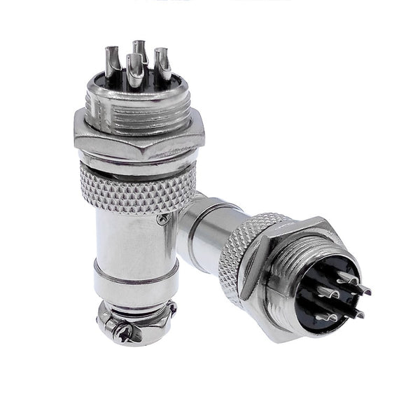 5/8&quot; GX16  Aviation Circular Connector  2Pin3pin4pin 5pin6pin7pin8pin9pin10pin Male &amp; Female Diameter 16mm L73 RS765 DF16 M16