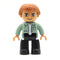 Big Size Action Figures City Princess Policemen Family Building Block Doll Character Accessory Toys Assembly Children Kids Gift