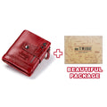 Top Sale 100% Genuine Leather Men Wallet Coin Purse Small Card Holder PORTFOLIO Portomonee Male Walet Pocket Coffee Money