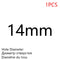 Punching Leather Hole Punch Round Steel Leather Craft Hollow Hole Punch 1mm-30mm for Metal Gaskets Leather Plastic Rubber