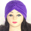 Fashion Muslim Turban Scarf For Women Islamic Inner Hijab Caps Twisted Arab wrap Head Wraps Musulman Turbante Mujer