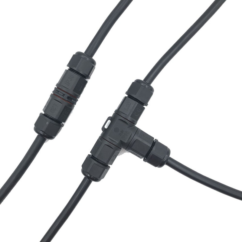 IP68 Waterproof Connector 2 Pin 3 Pin 4 Pin 5 Pin Electrical Terminal Adapter Wire Connector Screw Pin connector LED Light