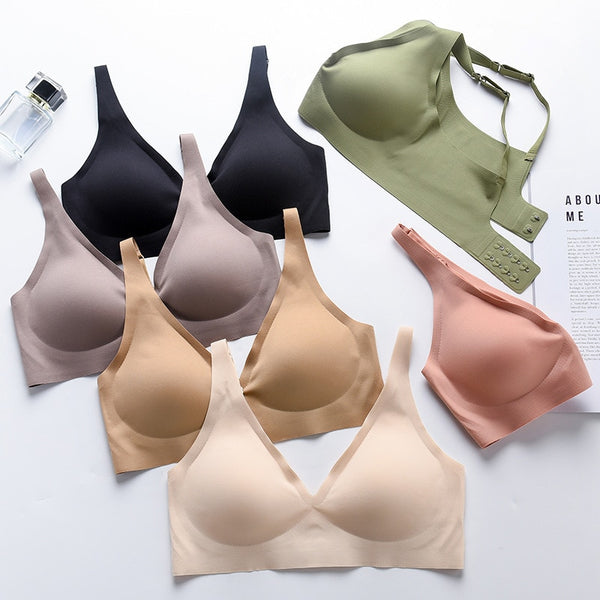 Sexy Seamless Bra Wire Free Brassieres Soft Intimate Women&#39;s Underwear Female Intimates Womens Lingerie Underwear &amp; Sleepwears