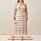 Dresses For Women 2022 Elegant Vintage Floral Dress Frill Sweetheart Neck Sleeveless Strap Tie Ruffle Hem Summer Beach Dress