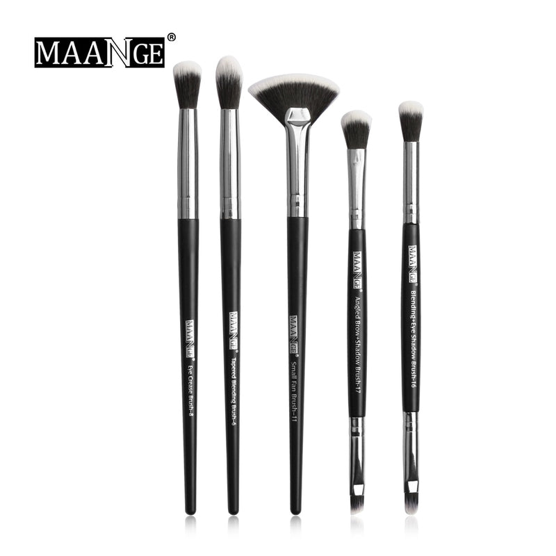MAANGE Pro 3/5/12 Pcs Makeup Brushes Set Eyeshadow Eyeliner Eyelash Eyebrow Brush Beauty Make up Blending Tools Maquiagem