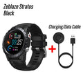 New 2021 Zeblaze Stratos Sports Smart Watch gps GPS GLONASS GALILEO Heart Rate SpO2 VO2max Stress 25 days Battery Life WR 5 ATM