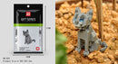 Mini Building Blocks 3D Animal  Diamond Model Micro Bricks Dog Cat Bird Moose Wolf Panda Macaw Toys For Children Birthday Gifts