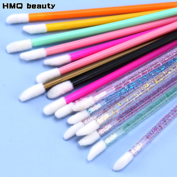 50pcs Disposable Eyelashes brush Individual Lash Removing Cleaning  Mascara Applicator Makeup Brushes For Eyelash Extension Tool
