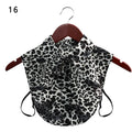 Fashion White Black Lace Fake Collar Blouse Vintage Detachable Shirt False Collar Lapel Blouse Top Women Clothes Accessories