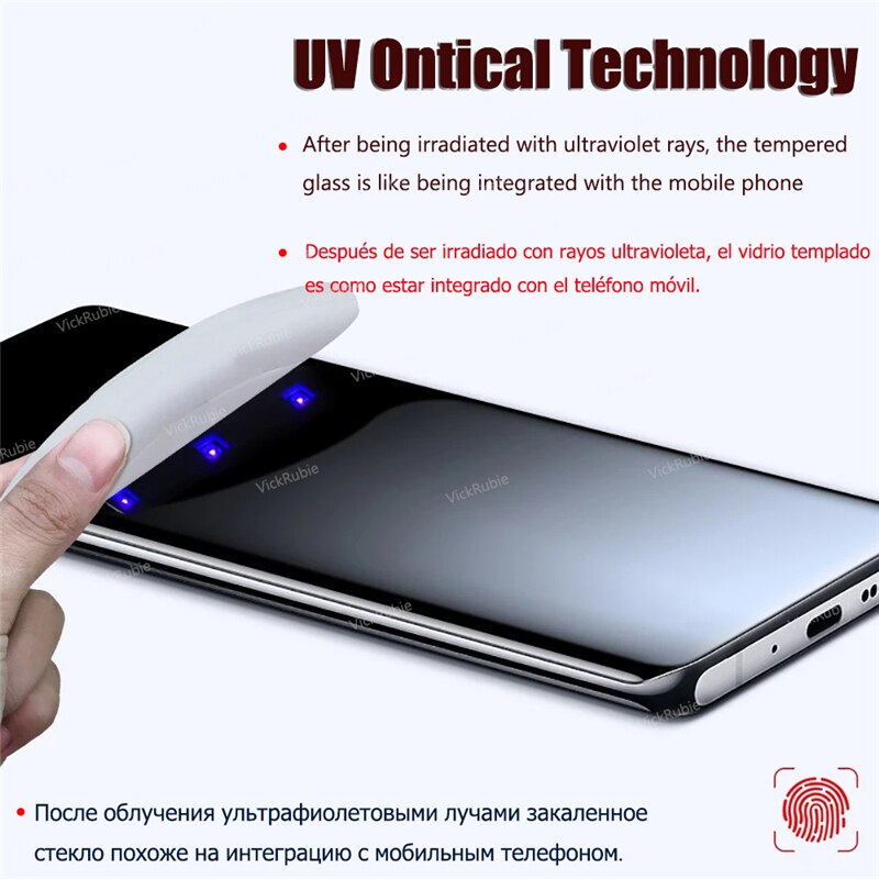 900D UV Tempered Glass For Samsung Galaxy S21 Plus Ultra S22 Screen Protector Note 20 10 9 8 Plus S10E S20 5G S 21 5G S10+ Film