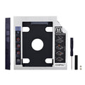 CHIPAL 2nd HDD Caddy 12.7mm 9.5mm SATA 3.0 2.5&#39;&#39; HD Hard Disk Drive Enclosure SSD Case Box For Laptop CD-ROM DVD-ROM Optical Bay